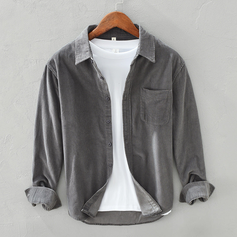 Elegante Camicia Retro da Uomo