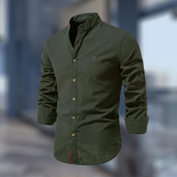 Camicia a maniche lunghe da uomo alla moda